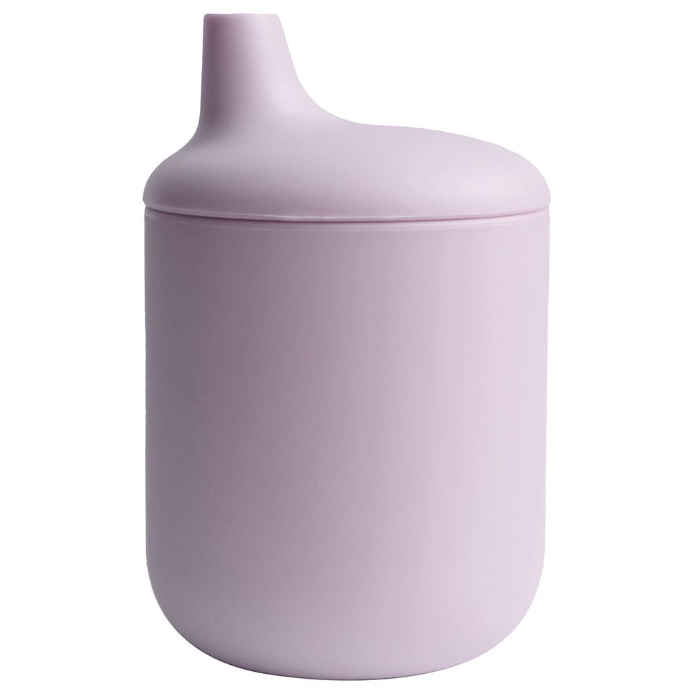 Mushie - Silicone Sippy Cup - Soft Lilac