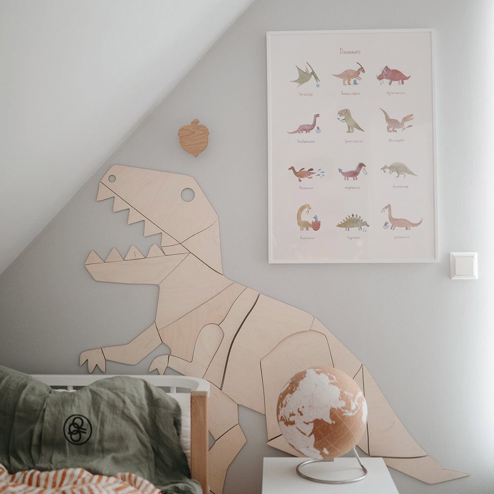 Mushie - Dinosaurs Poster - Medium