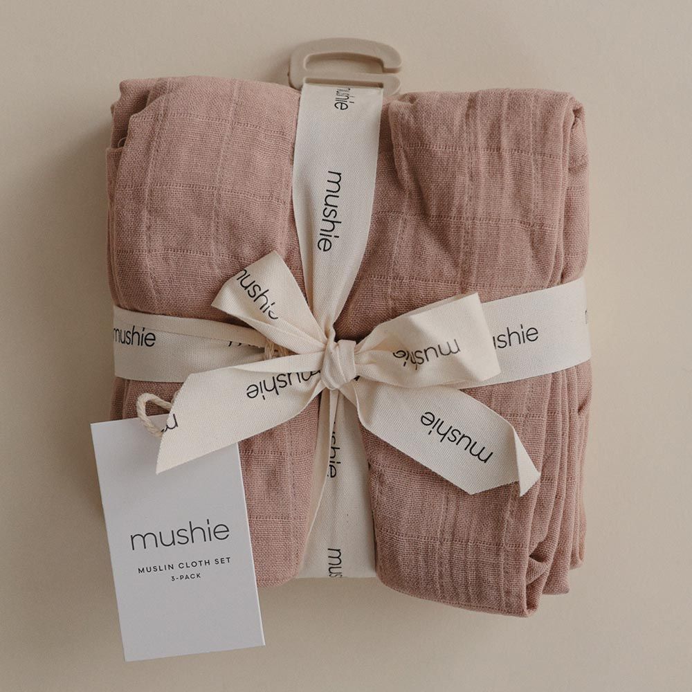 Mushie - Muslin Cloth - Pack of 3 - Fall Yellow