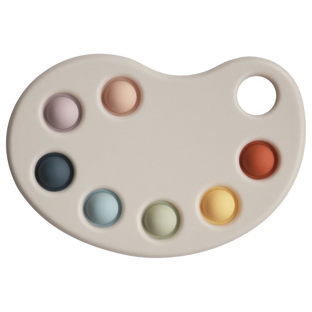 Mushie - Paint Palette Press Toy