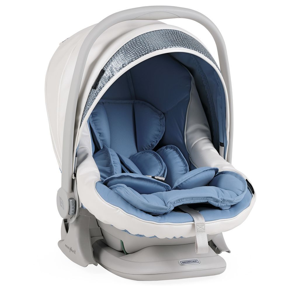 Bebecar - Pram Via & PP 281 - Blue - Snake