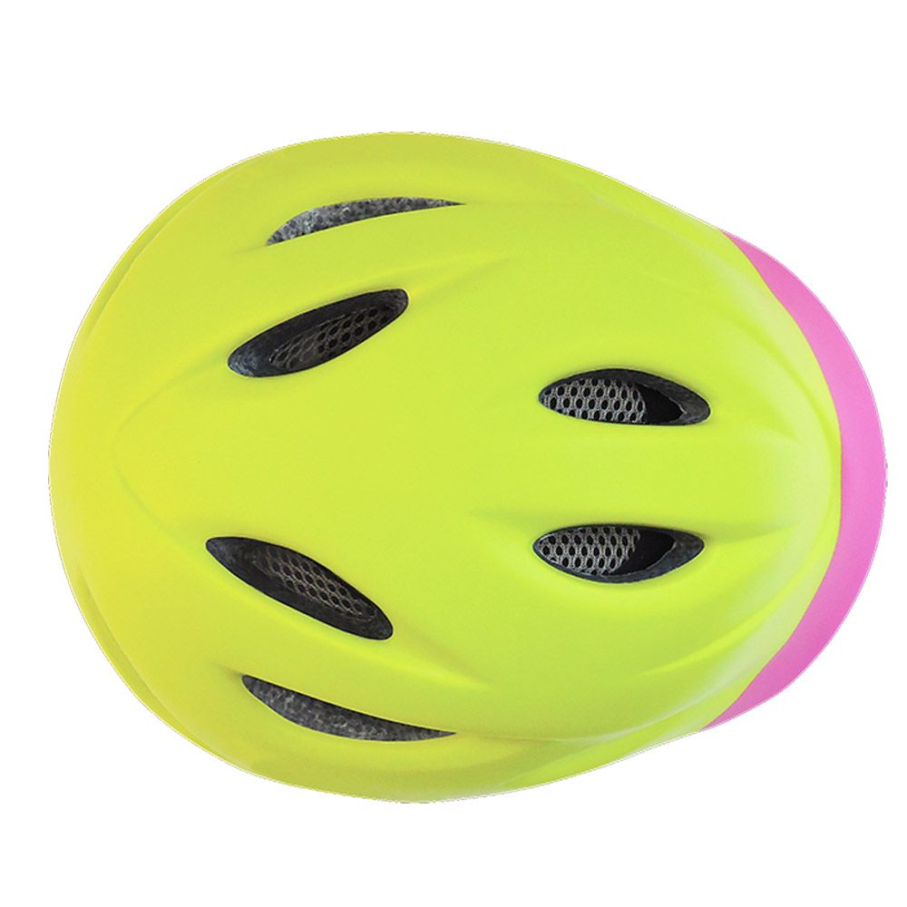 SafeheadTOTS - Toddler Bike Helmet - GREEN pink – XS