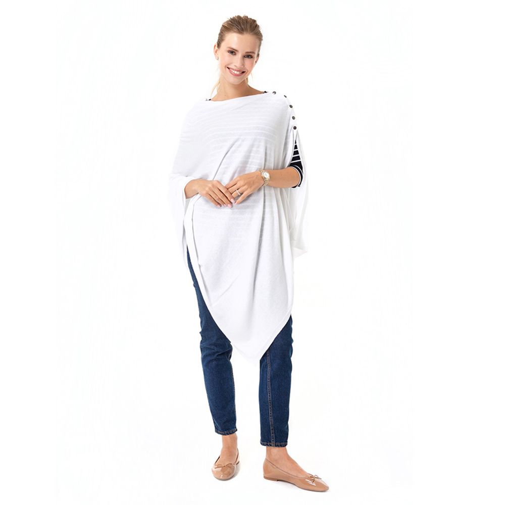 Accouchee - 4-in-1 Multipurpose Knitwear White