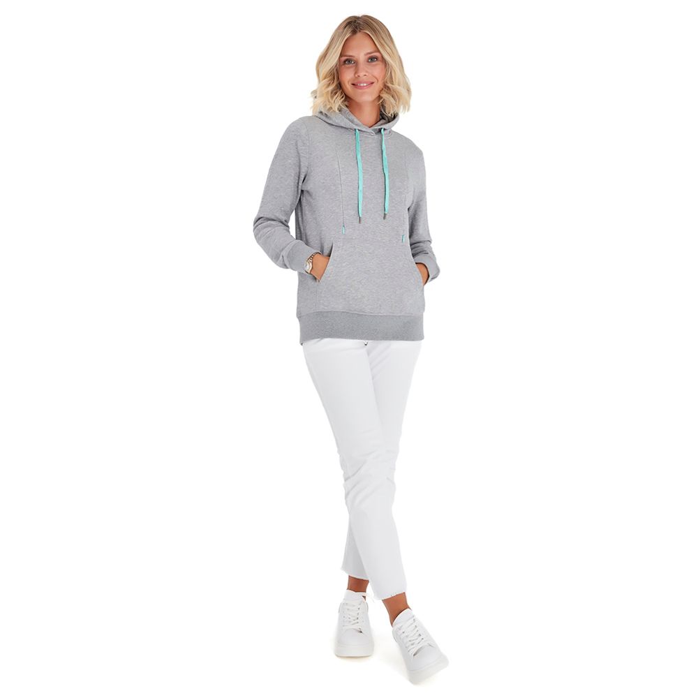 Accouchee - Iconic Sweatshirt for Nursing & Beyond - Grey