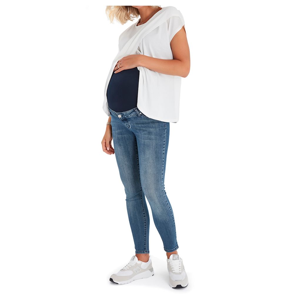 Accouchee - Maternity Skinny Jeans - Denim Blue