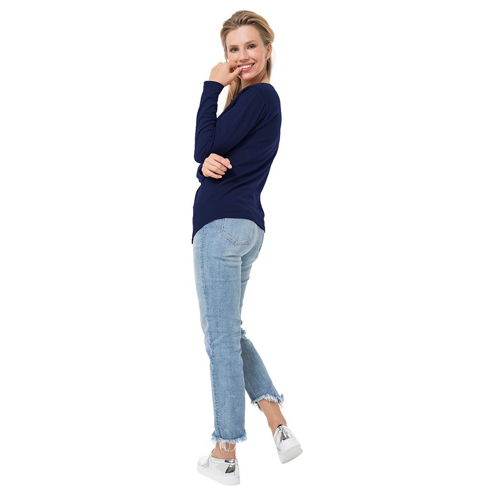 Accouchee - X-Factor Navy Blue Pregnancy/Nursing Knitwear