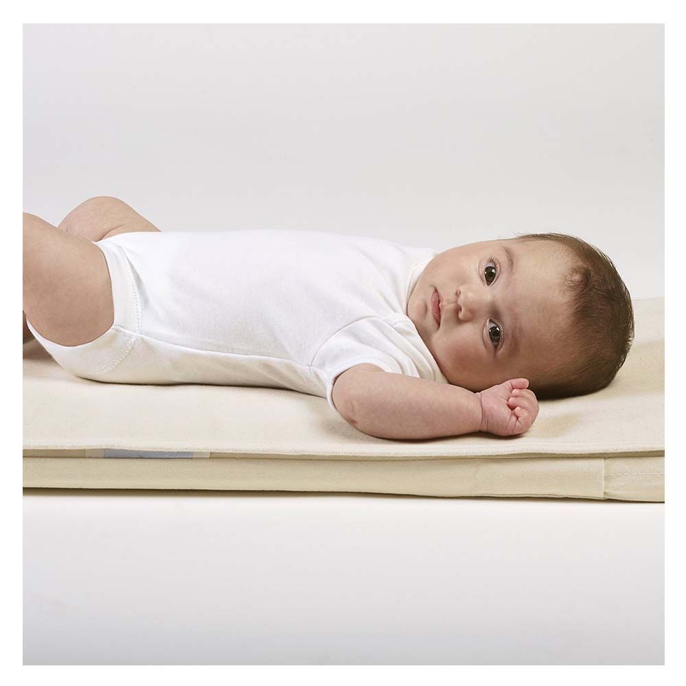 The Little Green Sheep - Waterproof Cot Mattress Protector 60x120cm - White