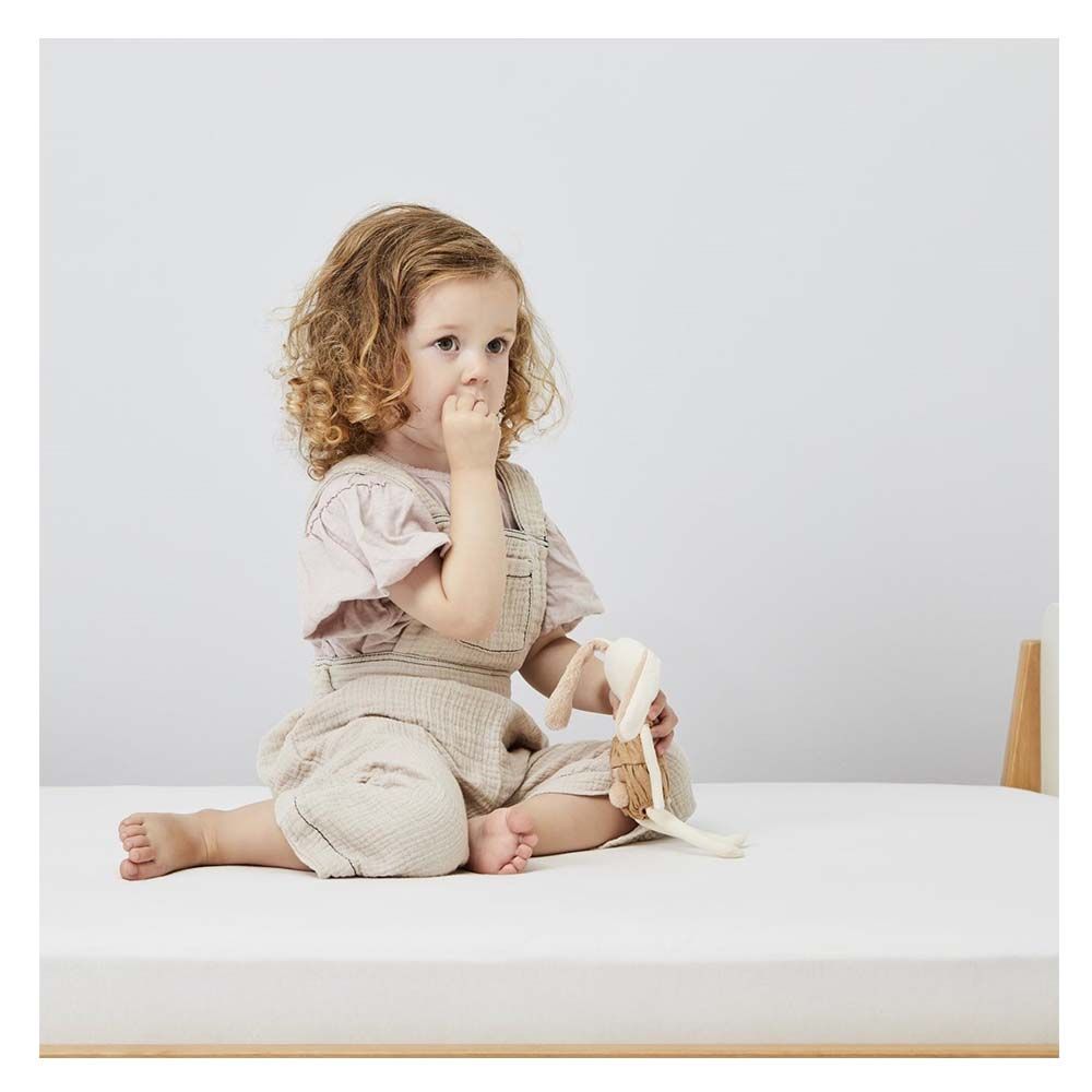 Little Green Sheep Fitted Sheet for Stokke & Leander Cot