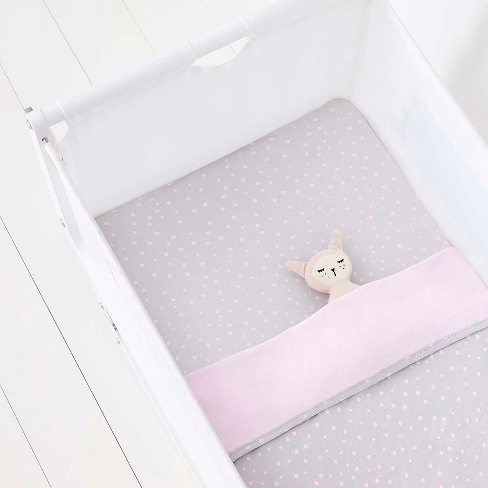 Snuz - SnuzPod Crib Bedding 3pc-Set - Rose Spots