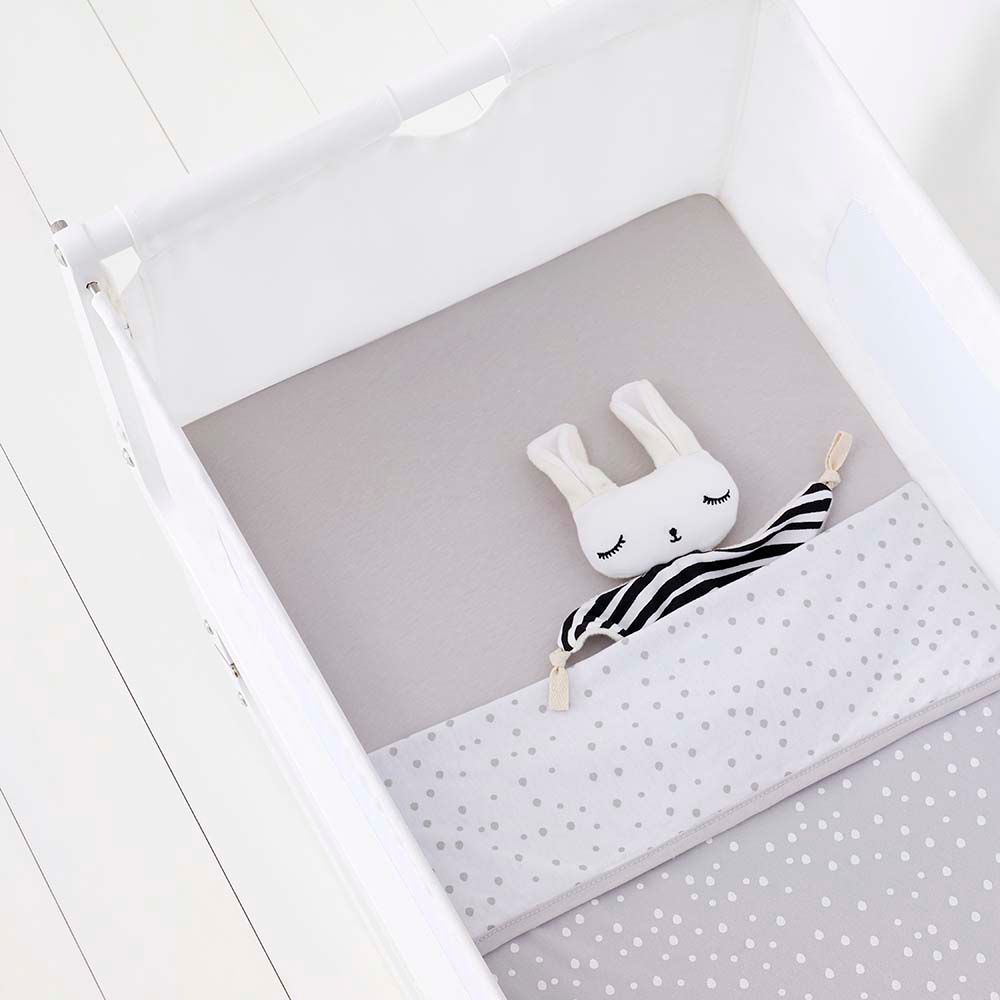 Snuz - SnuzPod Crib Bedding 3pc-Set - Grey Spots