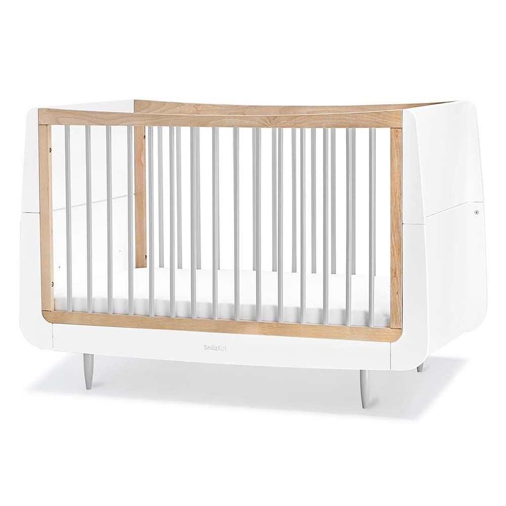 Snuz - SnuzKot Skandi Cot Bed - Grey