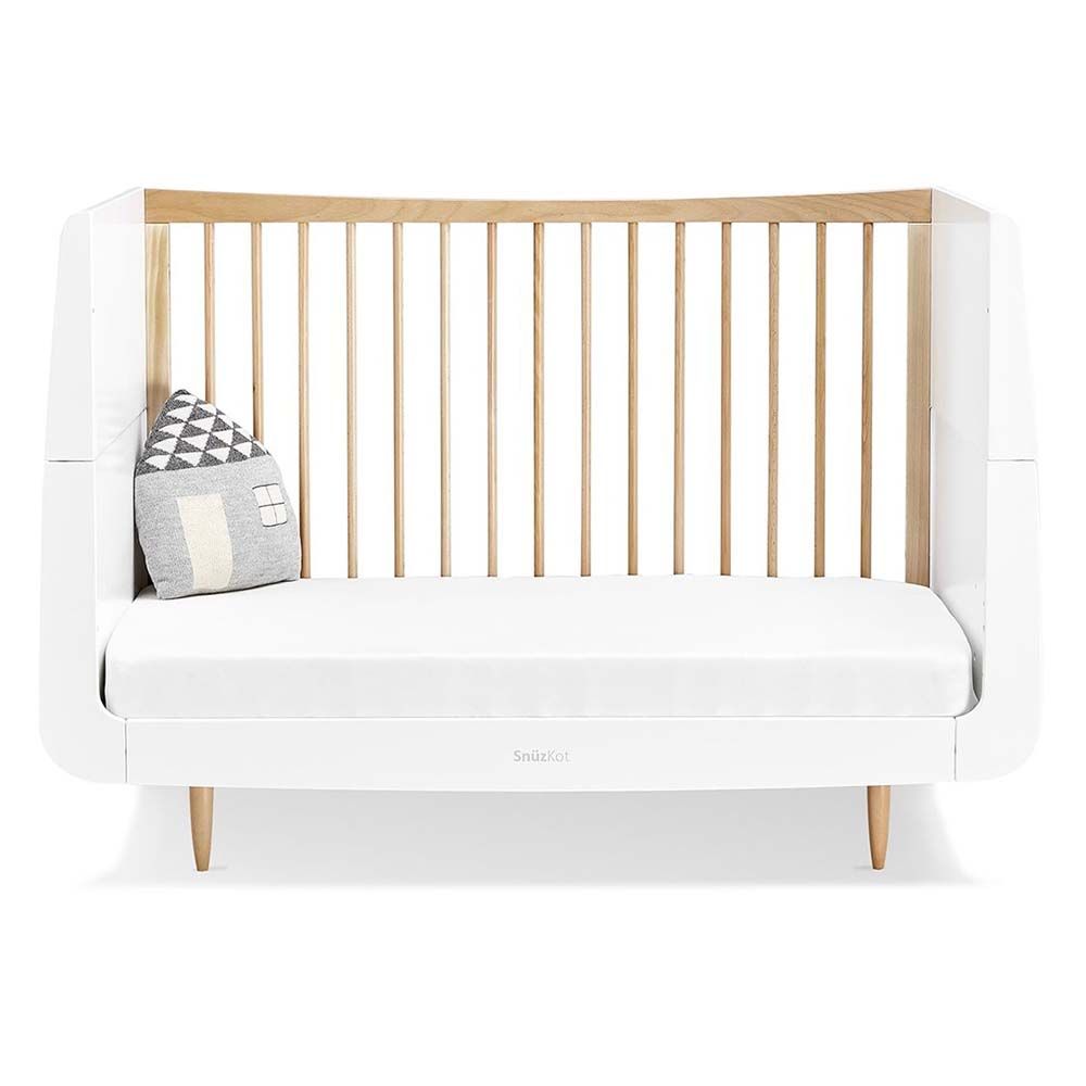 Snuz - SnuzKot Skandi Wooden Cot Bed - Natural