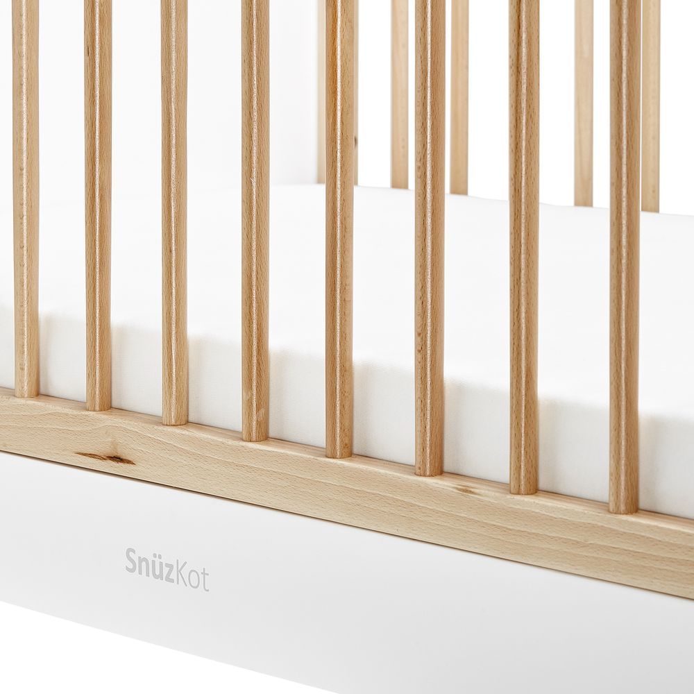 Snuz - Kot Skandi Baby Nursery Wood Furniture 2pc-Set - Natural