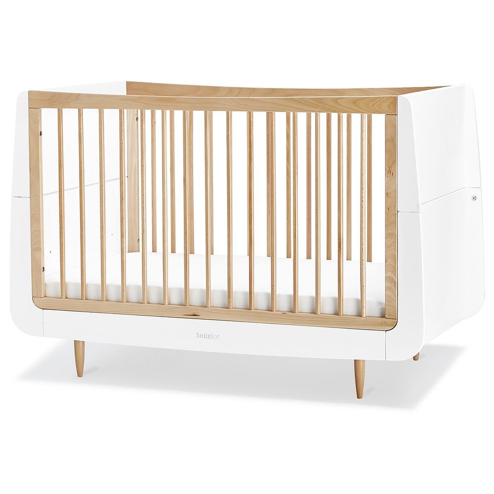 Snuz - Kot Skandi Baby Nursery Wood Furniture 2pc-Set - Natural