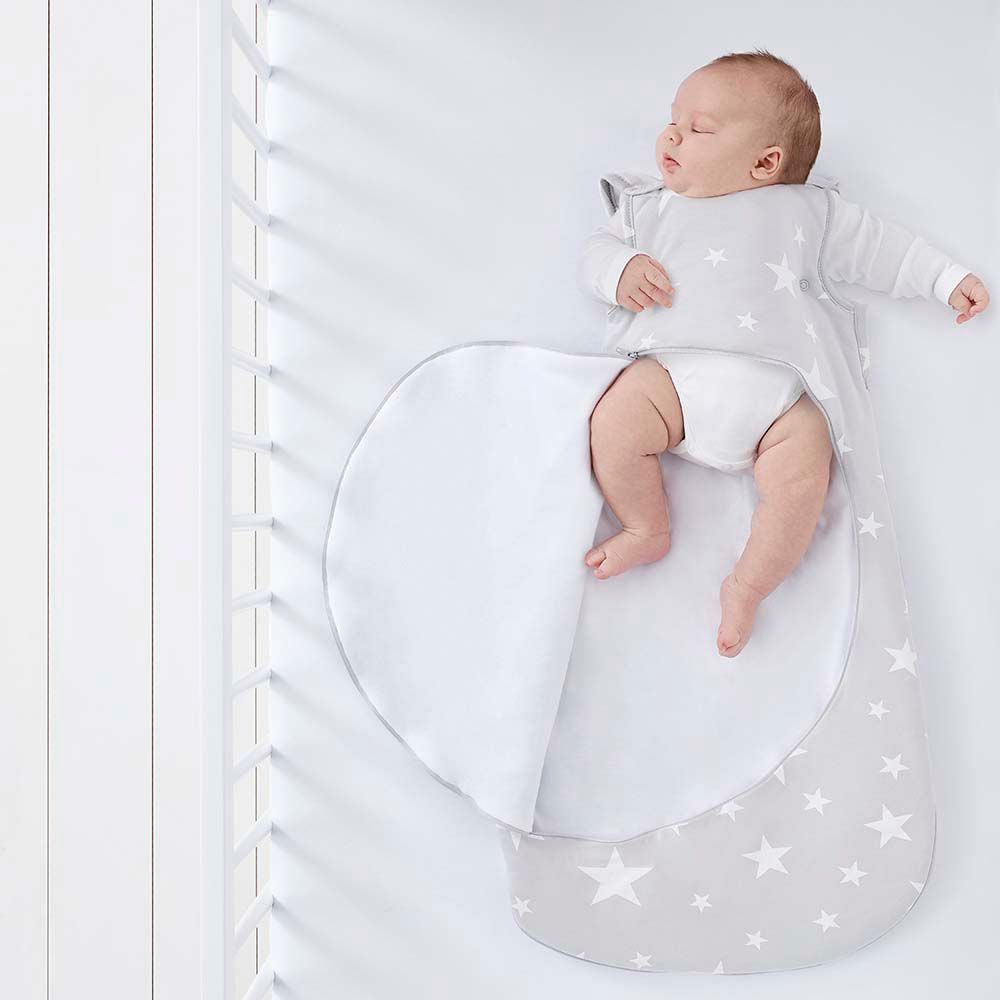 Snuz - SnuzPouch Sleeping Bag 2.5 Tog - 0-6M - White Stars