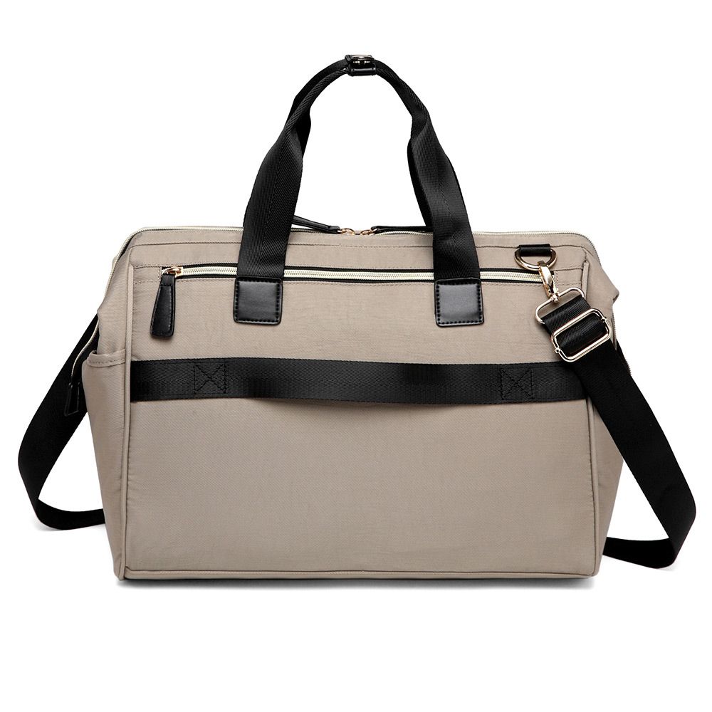 Little Story - Zera Mom Dad Diaper Bag - Beige