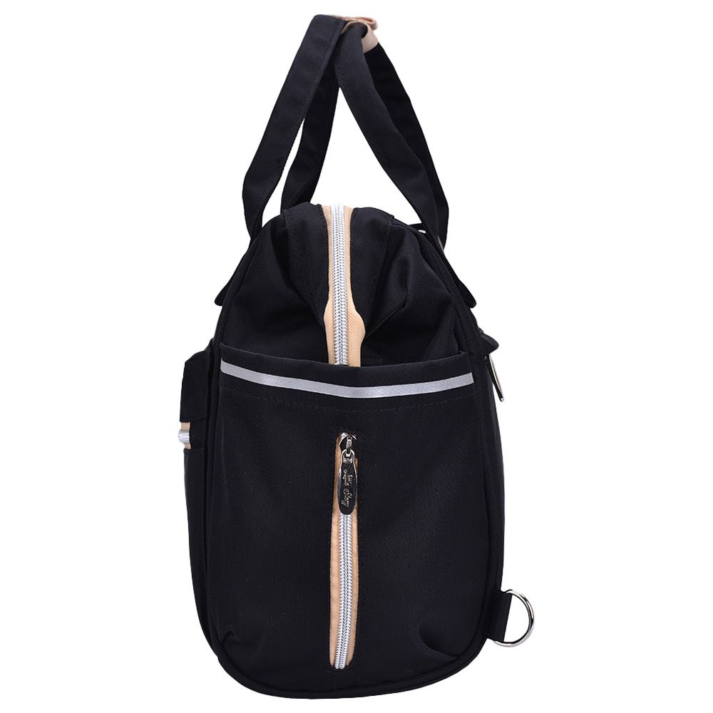 Little Story Ace Diaper Bag - Black