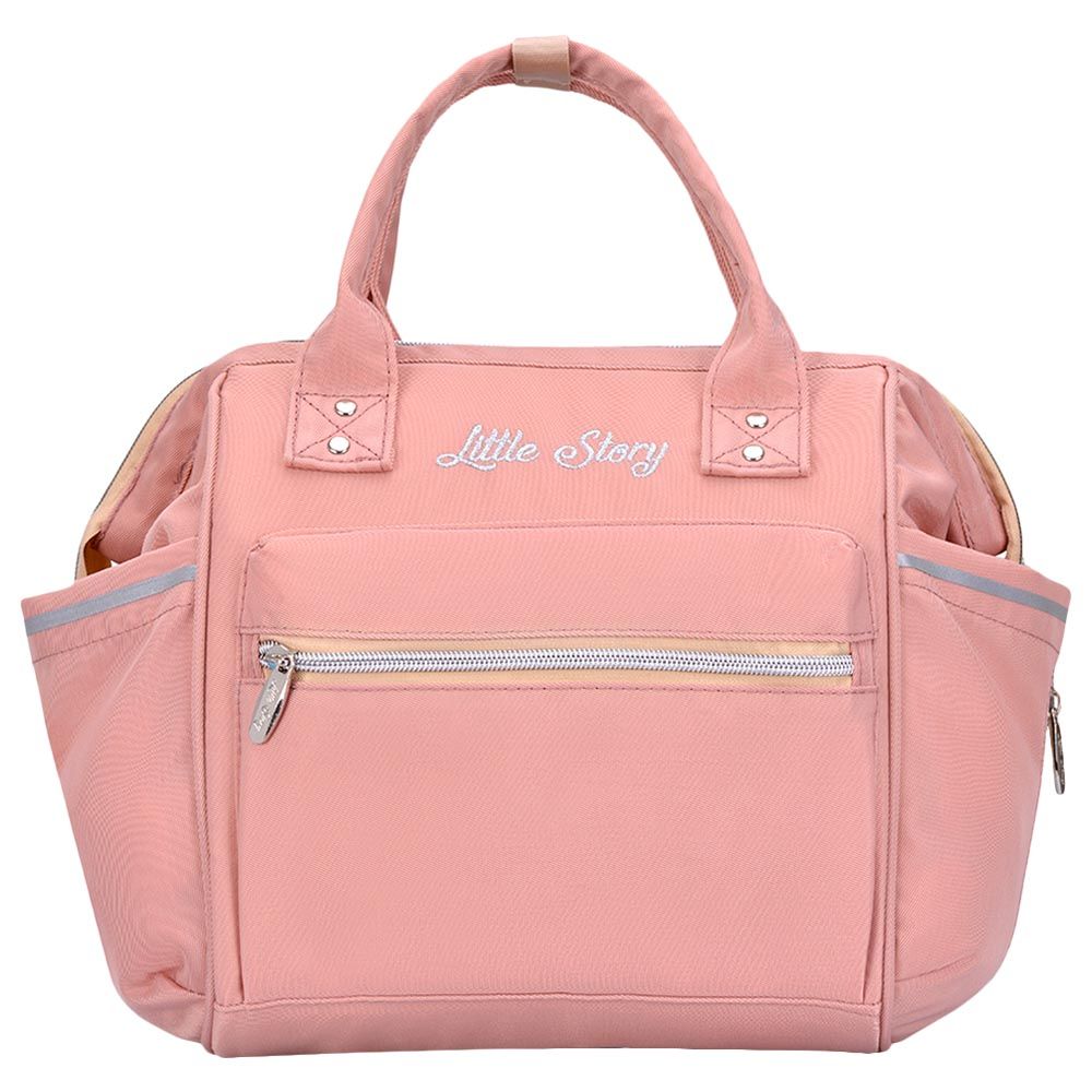 Little Story - Ace Diaper Bag - Pink