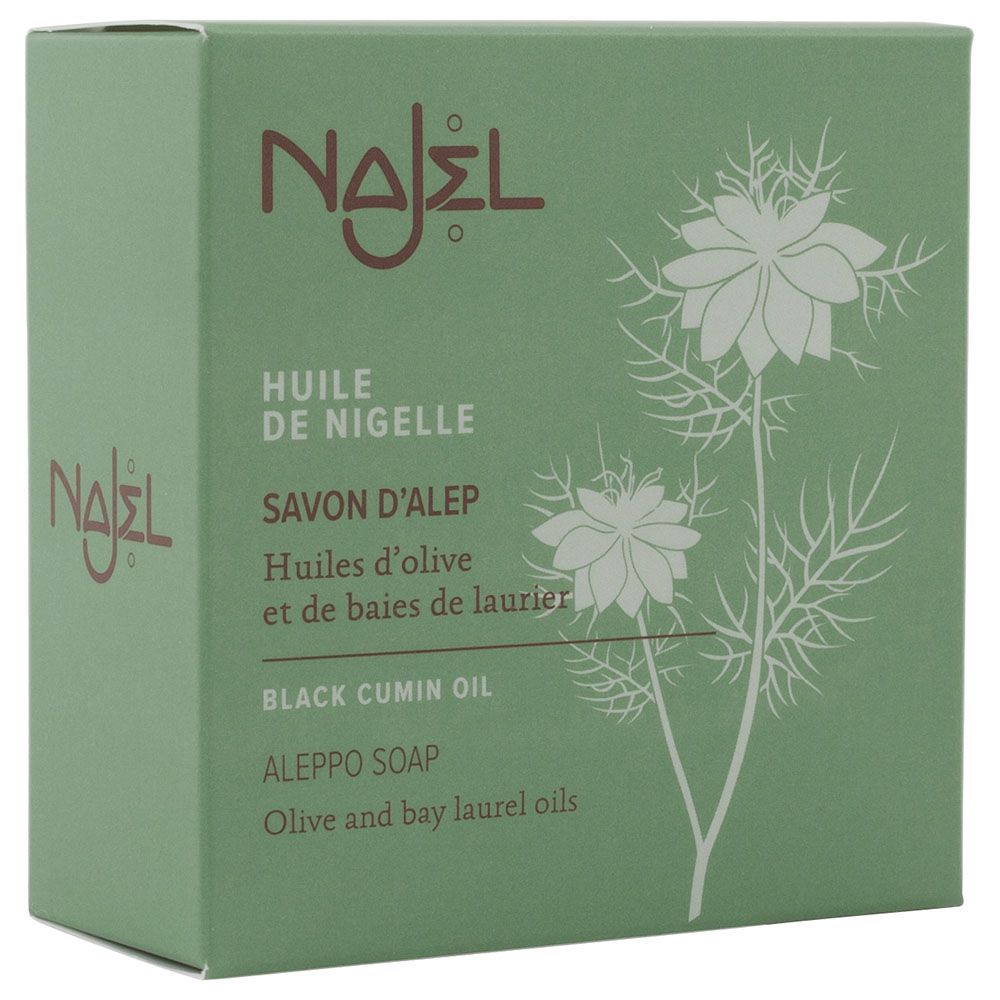 Najel Organic Skincare - Aleppo Soap Black Cumin Oil 100g