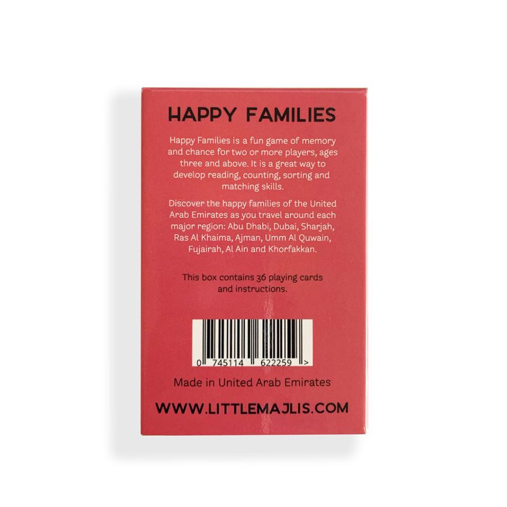 Little Majlis - Card Game Happy Families