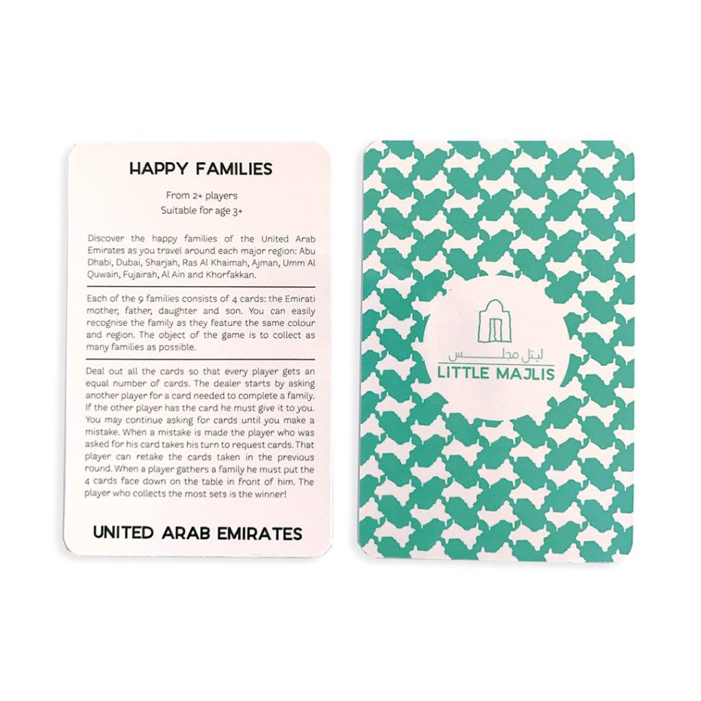 Little Majlis - Card Game Happy Families