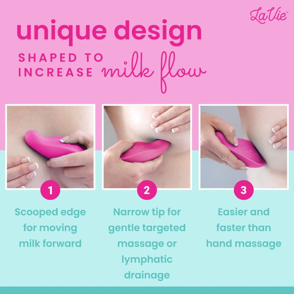 La Vie - Lactation Massager - Rose