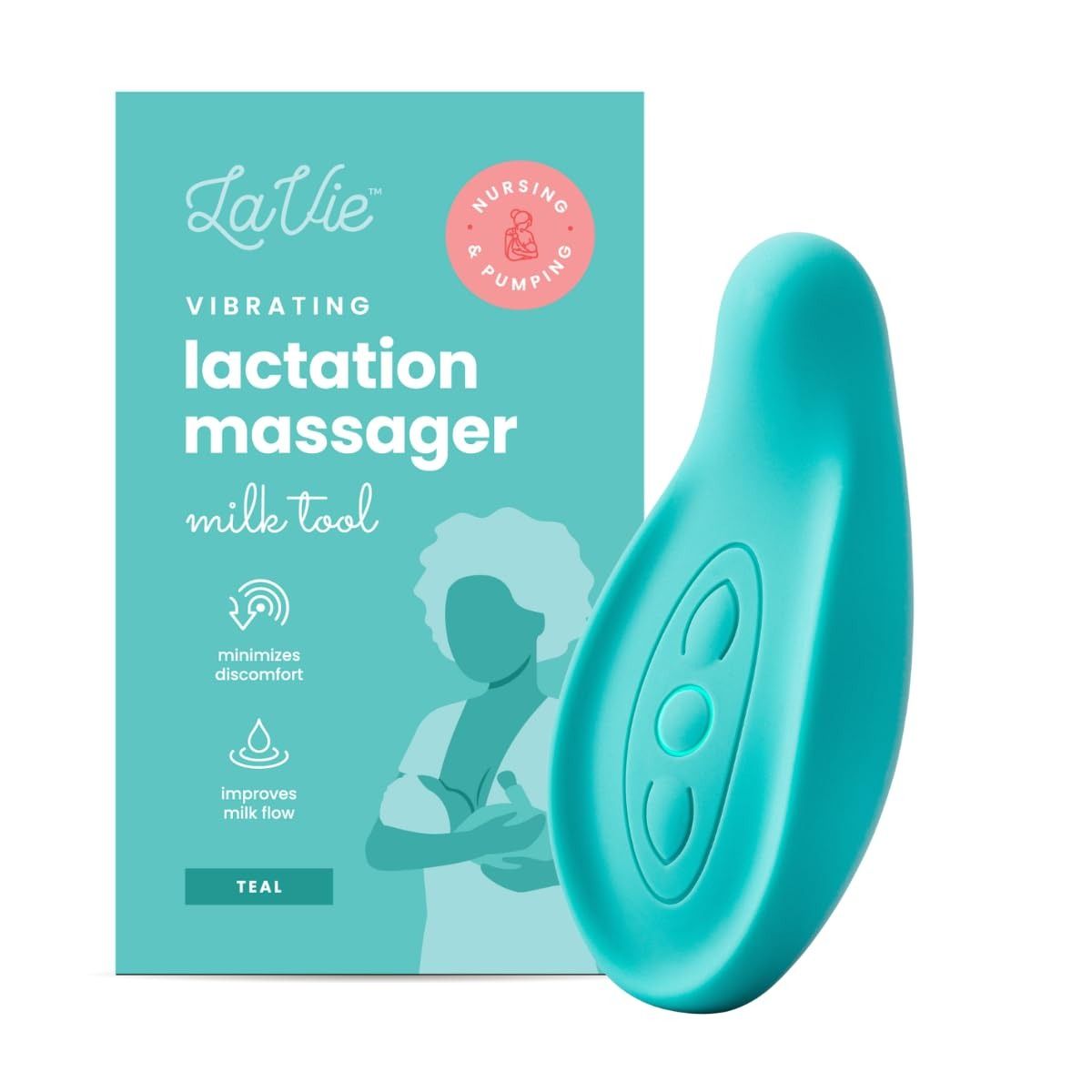 La Vie - Lactation Massager - Teal