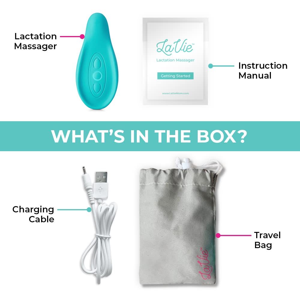 La Vie - Lactation Massager - Teal