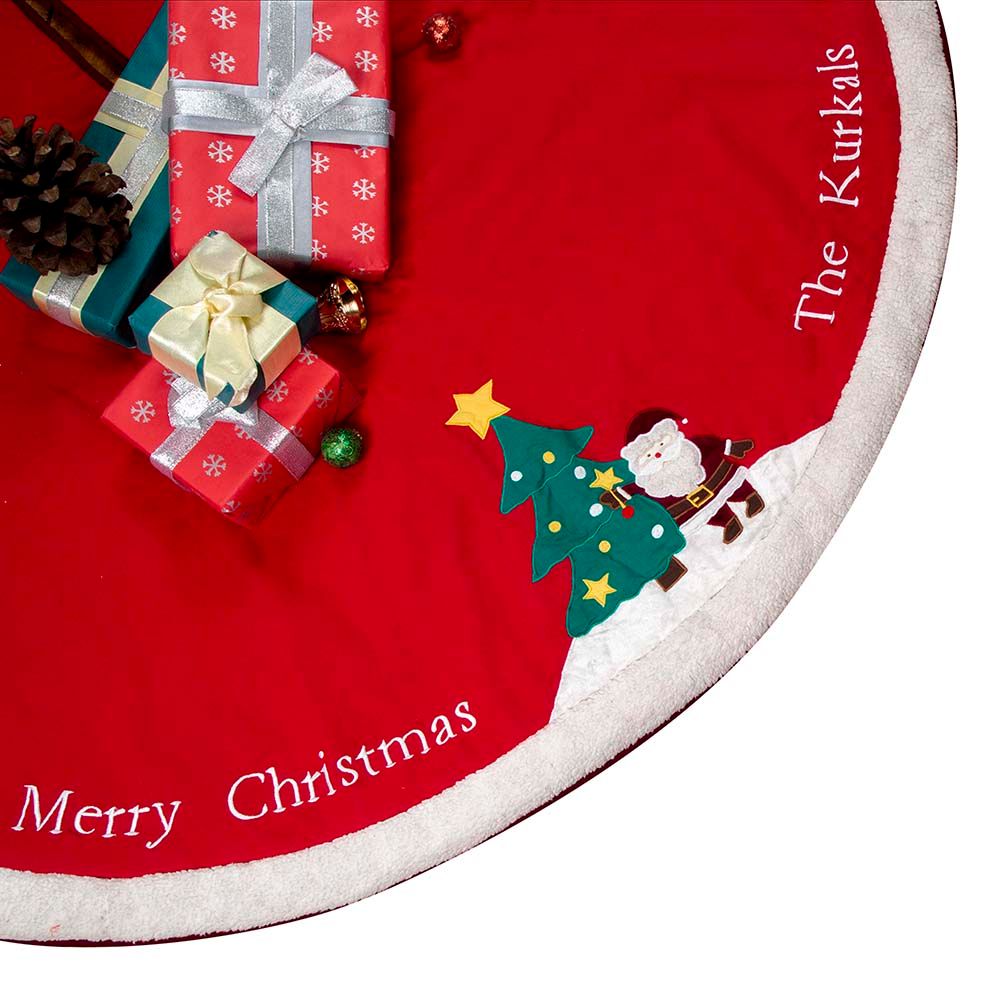 Little West Street - Merry Christmas Tree Skirt