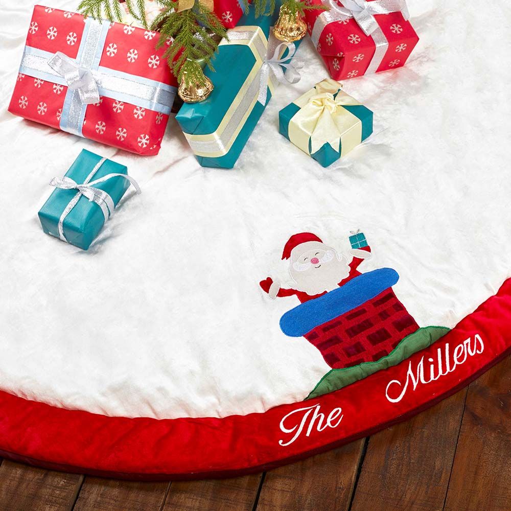 Little West Street - Welcome Santa Tree Skirt