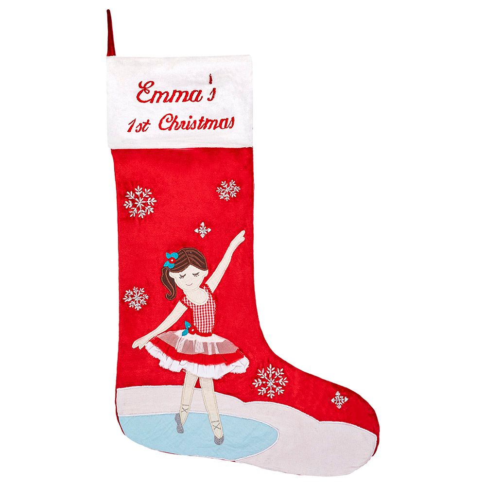 Little West Street - Ballerina Luxe Stocking Red Collection