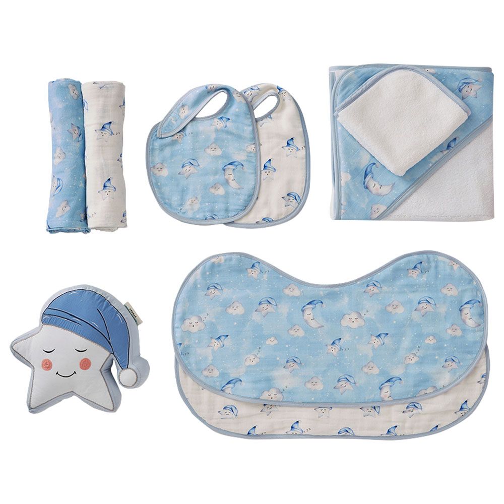 Little West Street - "Bundle Of Love" Gift Hamper - Blue