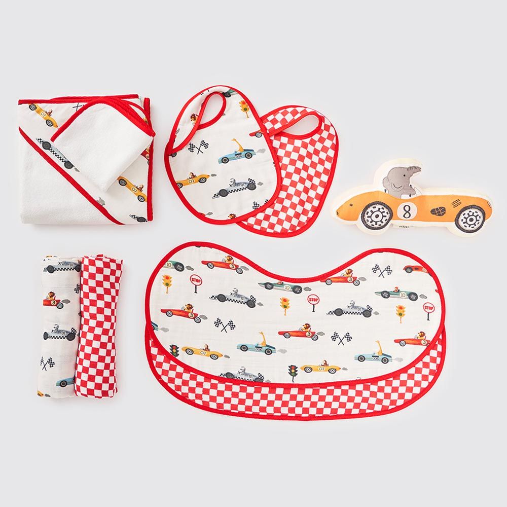 Little West Street Bundle of Love Racing Cars Gift Set-9pcs