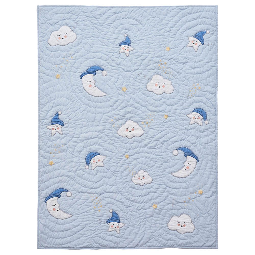 Little West Street - Celestial Blue Quilt