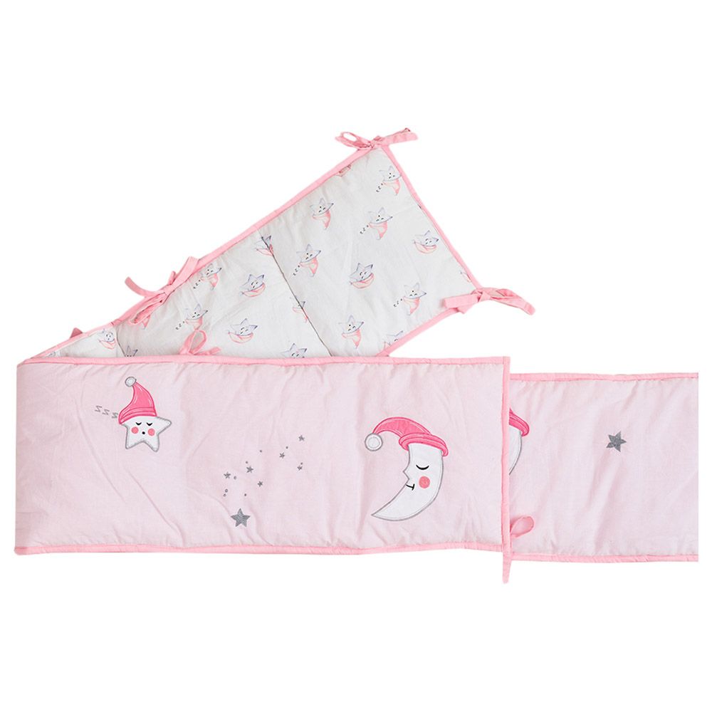 Little West Street - Celestial Pink Reversible Bumper