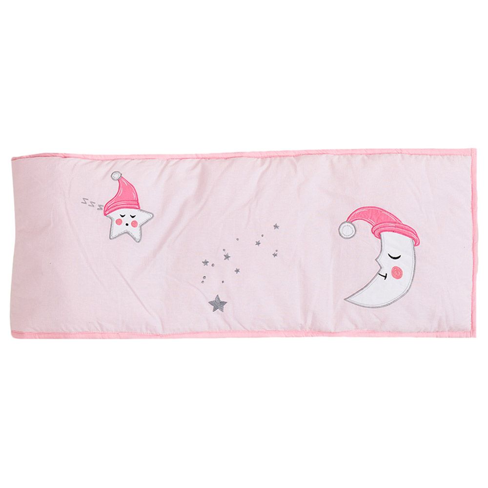 Little West Street - Celestial Pink Reversible Bumper