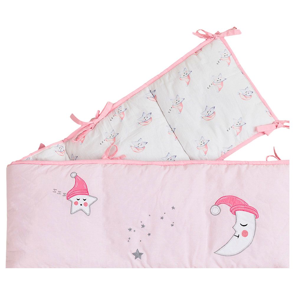 Little West Street - Celestial Pink Reversible Bumper