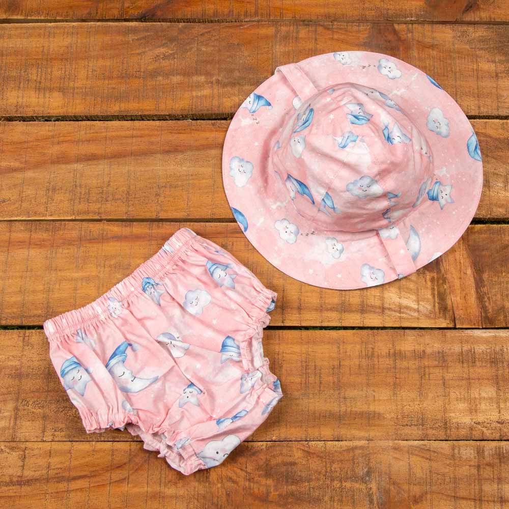 Little West Street - Celestial Pink Organic Diaper Cover