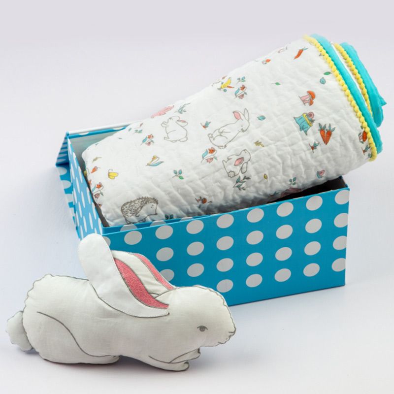 Little West Street Snuggle Time Crib Gift Set Snuggle Bunny