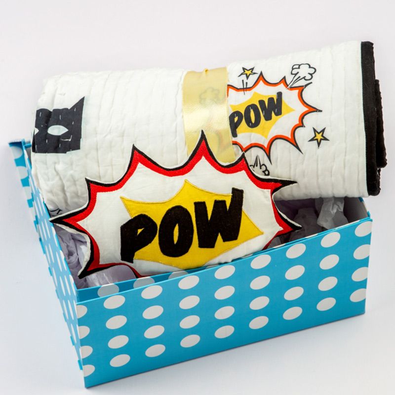 Little West Street - Snuggle Time Crib Gift Set Superhero