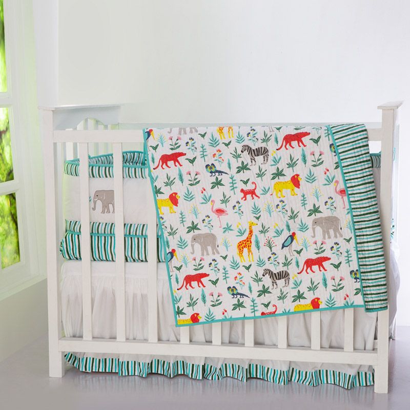 Little West Street - Serengeti Organic Reversible Quilt