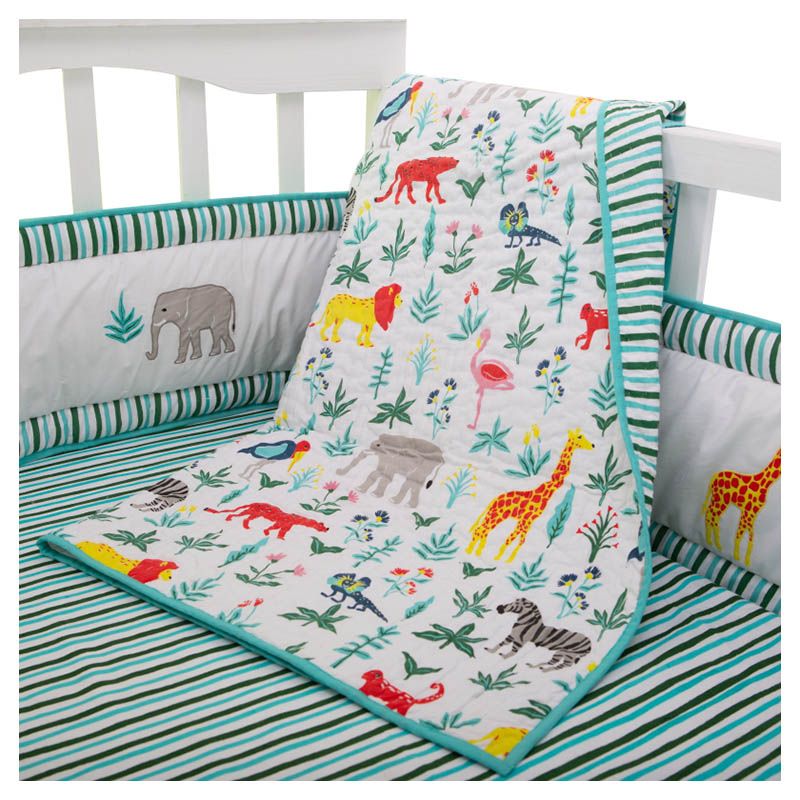 Little West Street - Serengeti Organic Reversible Quilt