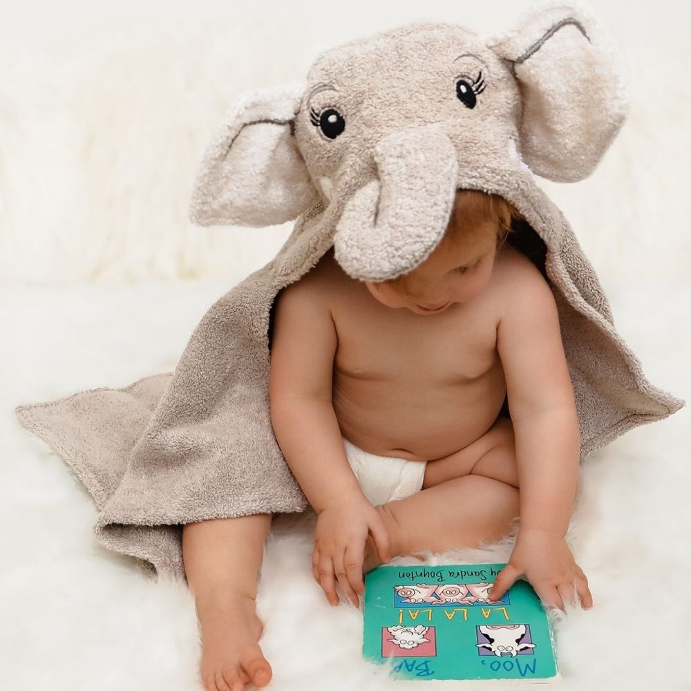 Little West Street - Baby Elephant Animal Wrap