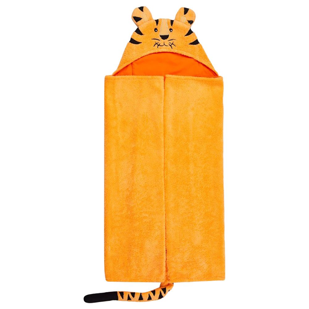 Little West Street - Baby Tiger Wrap - Orange