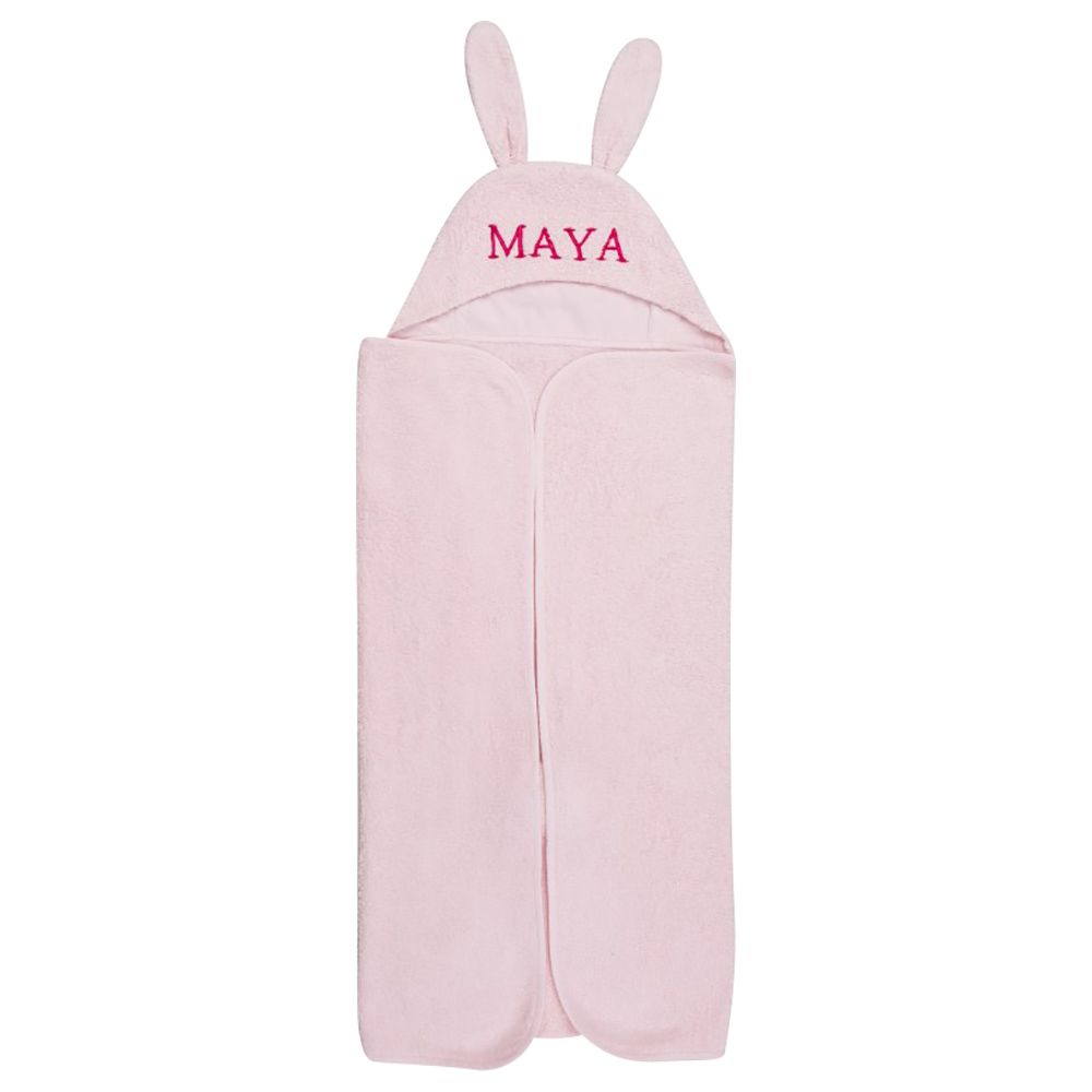 Little West Street - Baby Bunny Towel - Pink