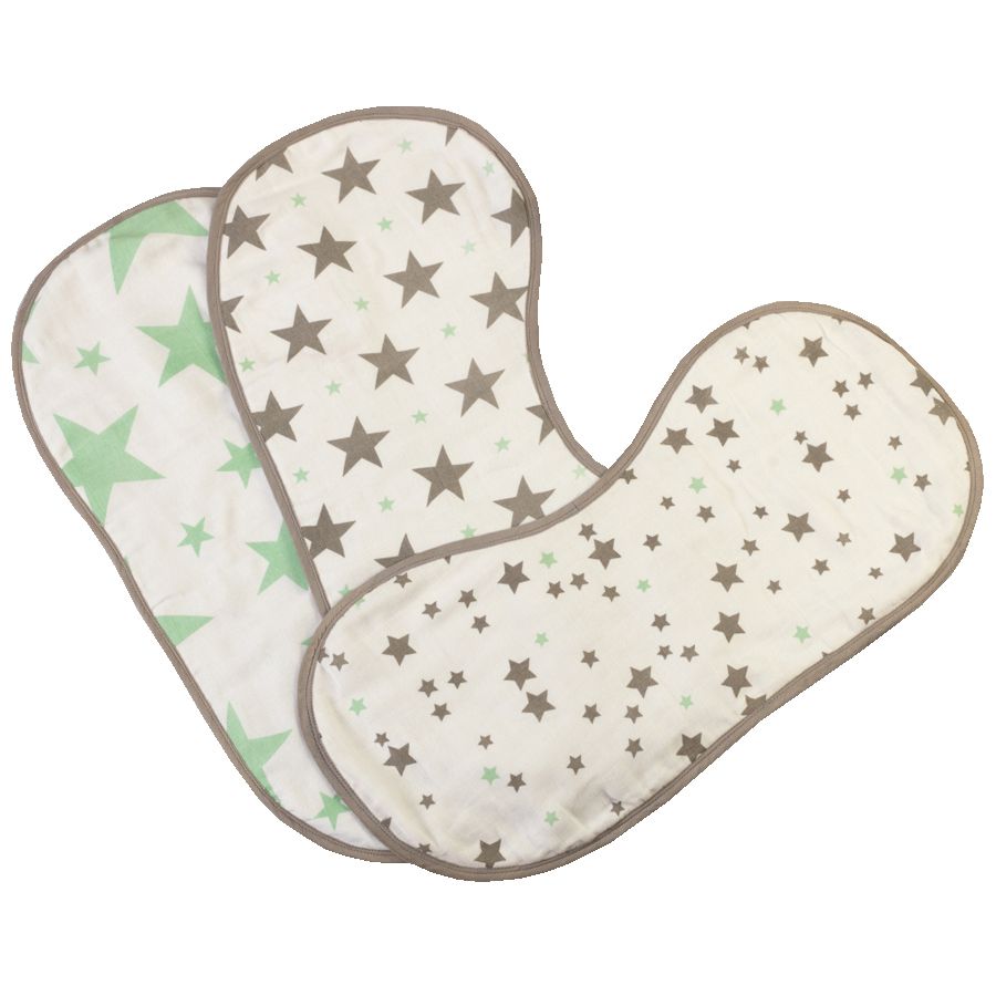 Little West Street - Baby Twinkle, Twinkle Burp Cloth Set