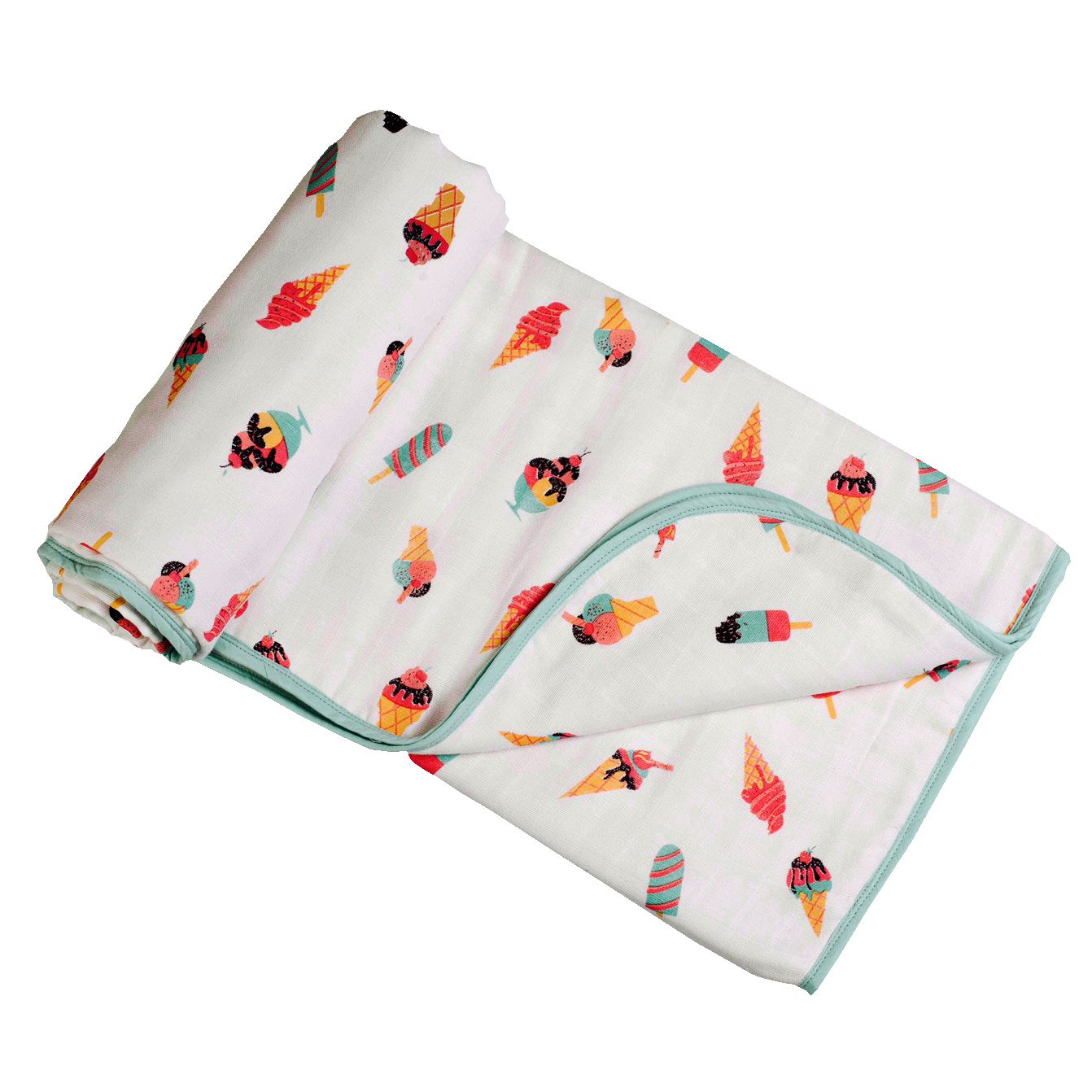 Little West Street - Baby Scoops & Smiles Blanket