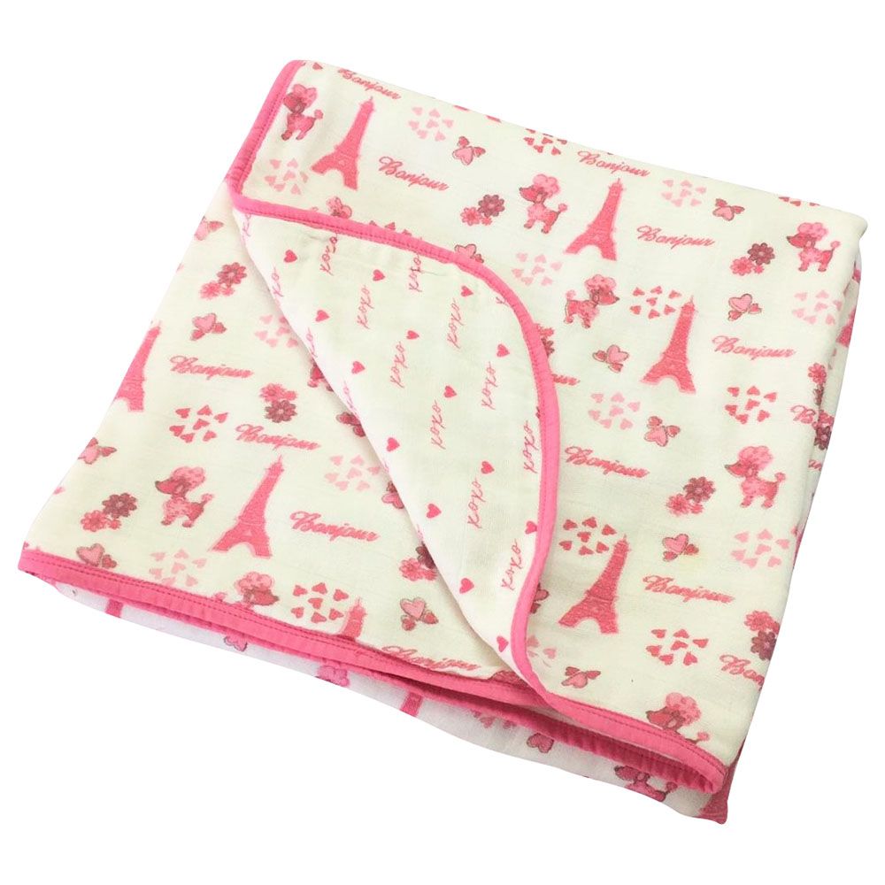 Little West Street - Paris Reversible Blanket