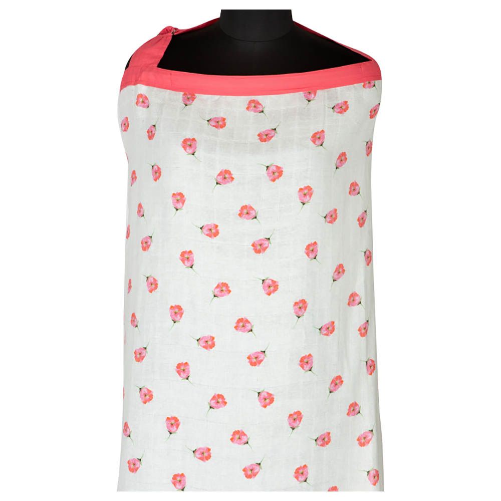 Little West Street - Tiny Florals Muslin Nursing Cover