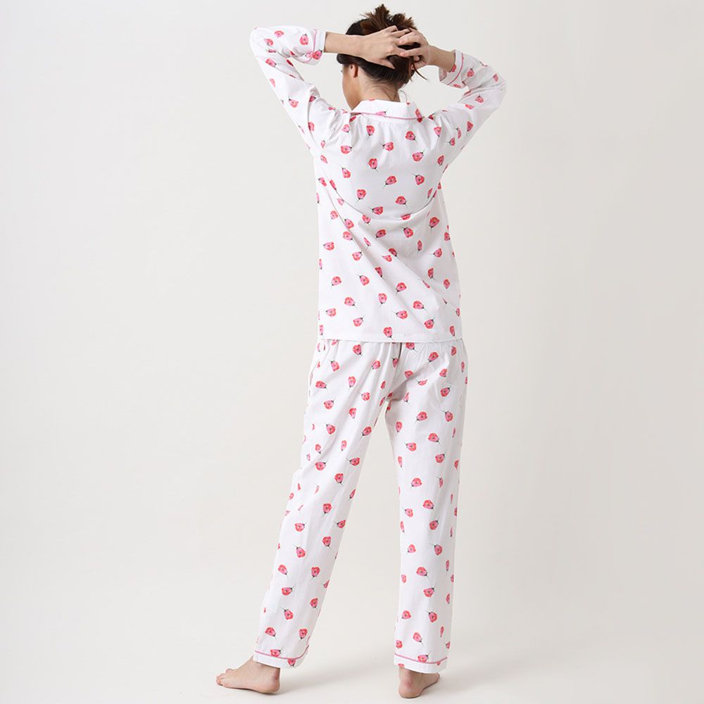 Little West Street - Women Organic Tiny Florals Pajama Set